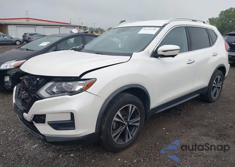 2019 Nissan Rogue Sv z USA, uszkodzony, nr VIN JN8AT2MV4KW399142